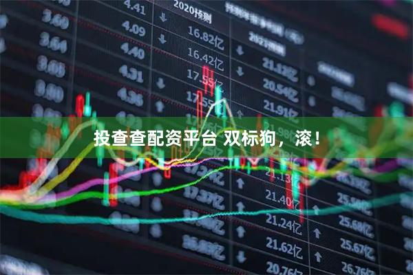 投查查配资平台 双标狗，滚！