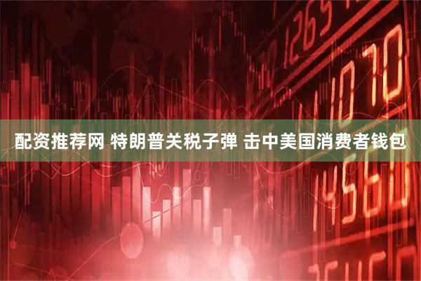 配资推荐网 特朗普关税子弹 击中美国消费者钱包